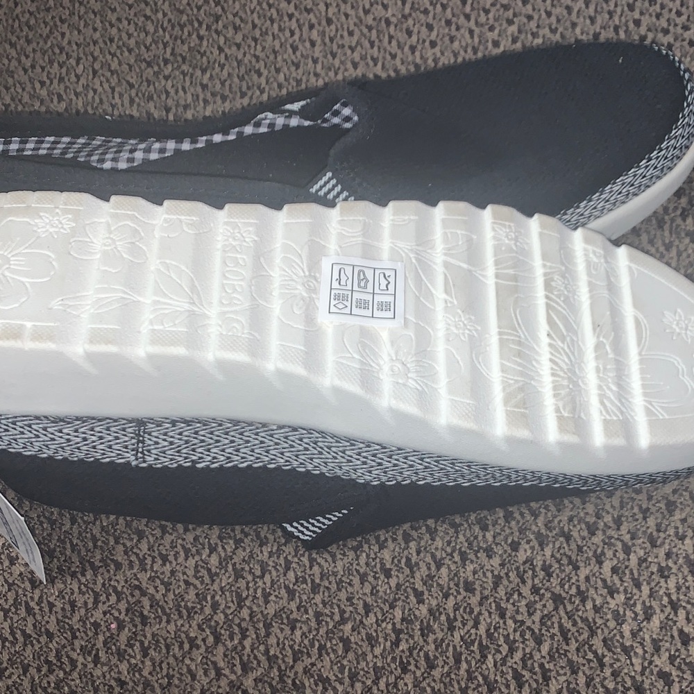 Skechers BOBS Black Slip-On Loafers - Picture 5 of 6